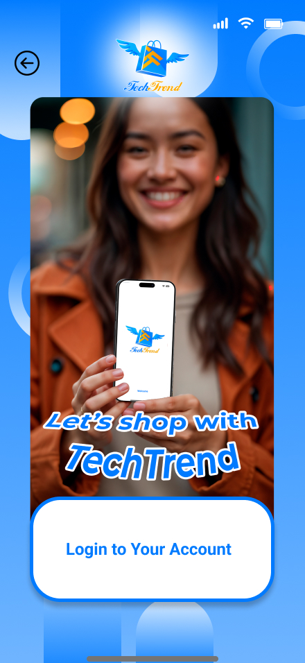 TechTrend Home Screen